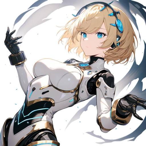Aigis - Elegant Android Portrait