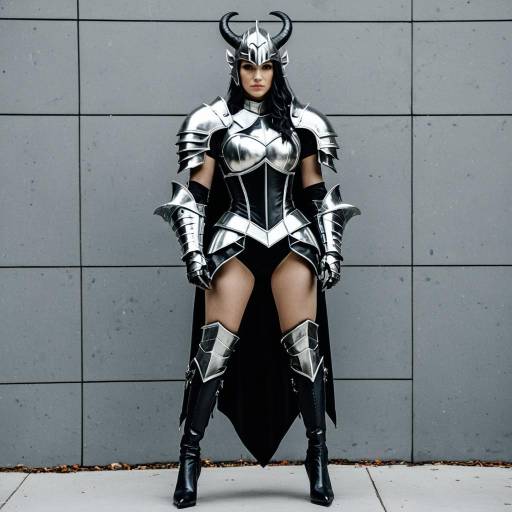 Female Metal Knight Cosplay Costume