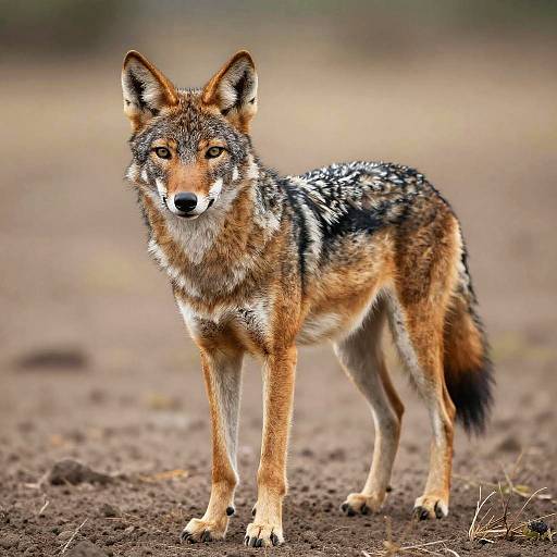 Realistic Ethiopian Wolf Masterpiece