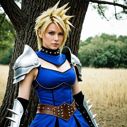 Epic Female Cloud Strife Cosplay Inspiration