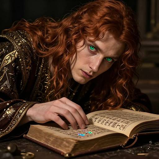 Rembrandt-style Sorcerer Portrait