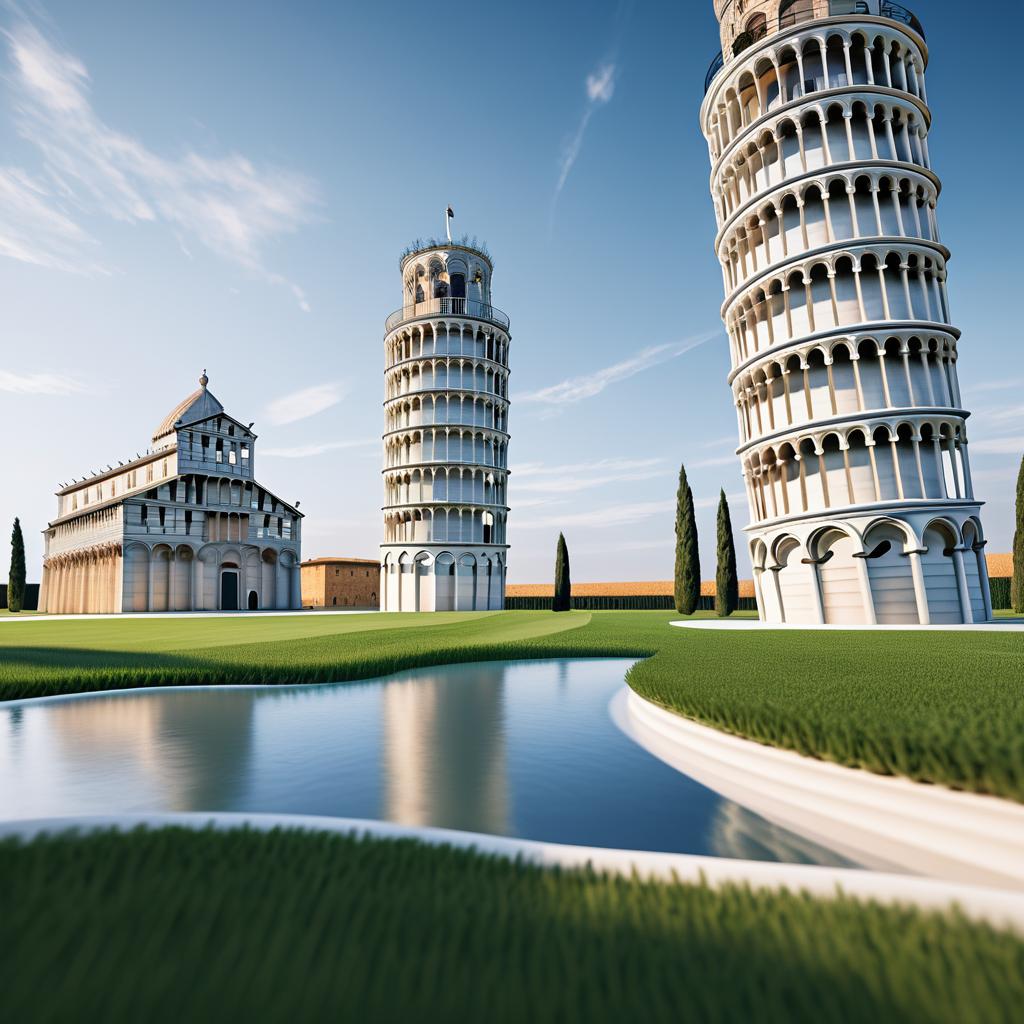 Zaha Hadid Inspired Leaning Tower of Pisa