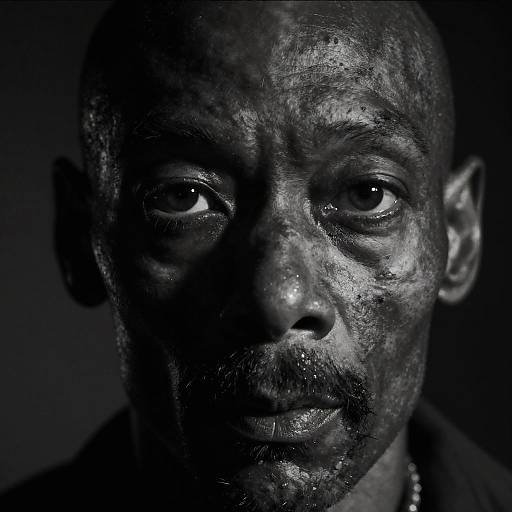 Snoop Dog Eyes in Moody Noir