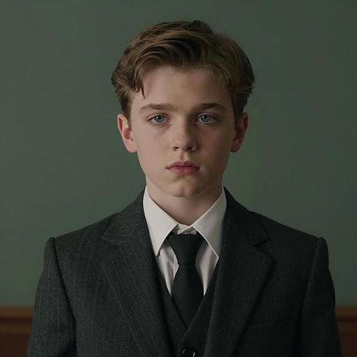 Moody Portrait of a Young Man