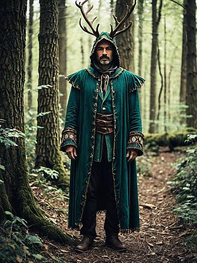 Enchanted Forest Costume Portrait Photography