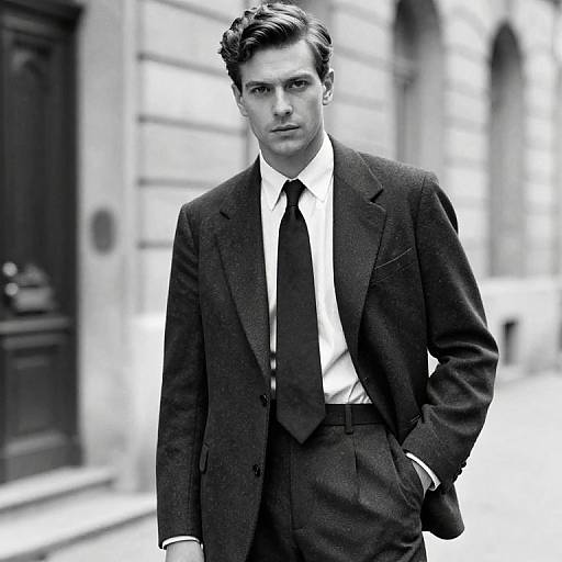 Vintage Black and White Fashion Photography