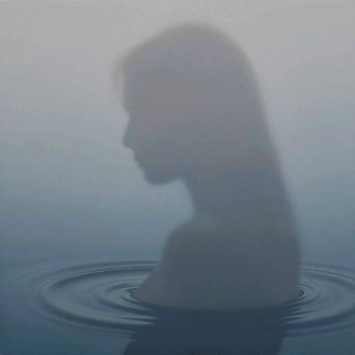 Radiant Reflection in Soft Blues