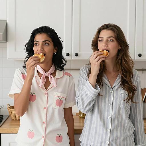 Casual Kitchen Moments with Pastries