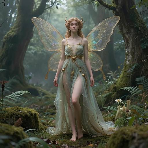 Ethereal Forest Nymph in Majestic Glade