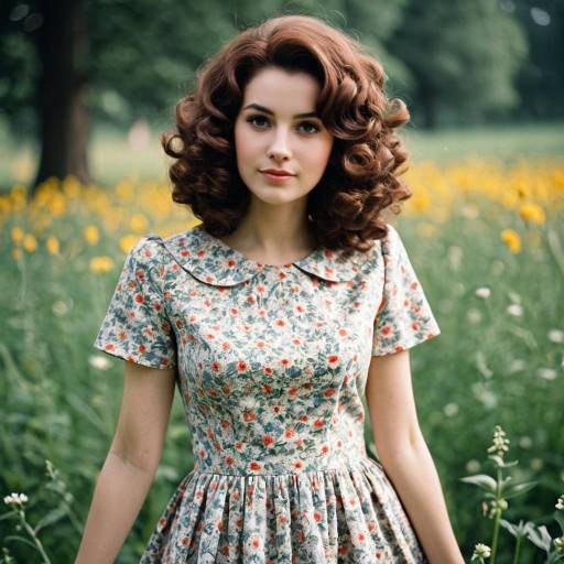 Elegant Wanda Cosplay in 1960s Style