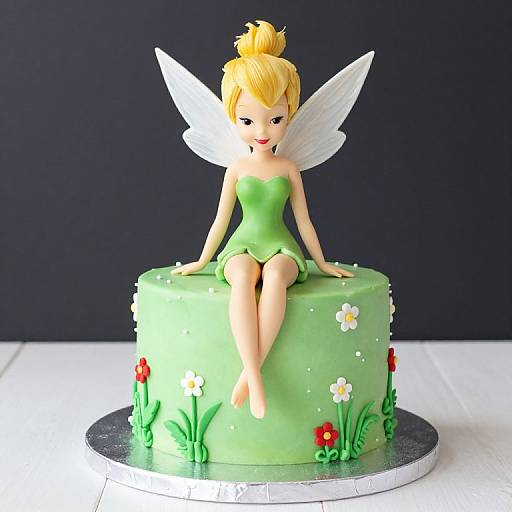 Tinker Bell Inspired Cake Design