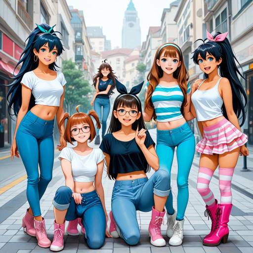 Futuristic Futanari Fashion Showcase