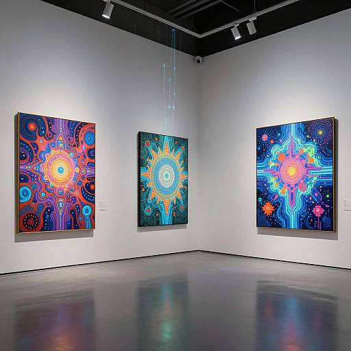 Surreal AI-Powered Art Gallery