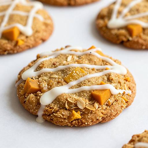 Gluten-Free Vegan Pumpkin Oatmeal Cookies