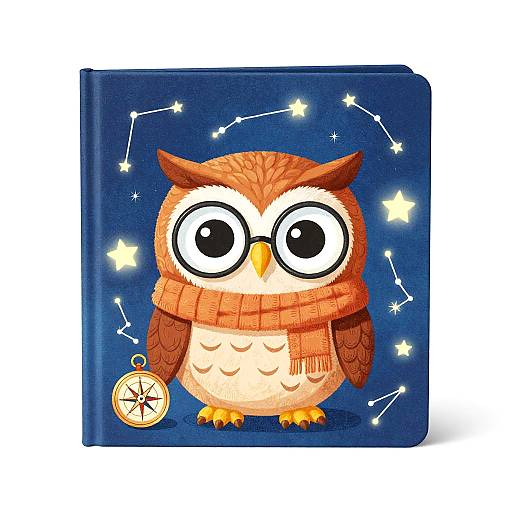 Spectacled Owl and Starry Compass