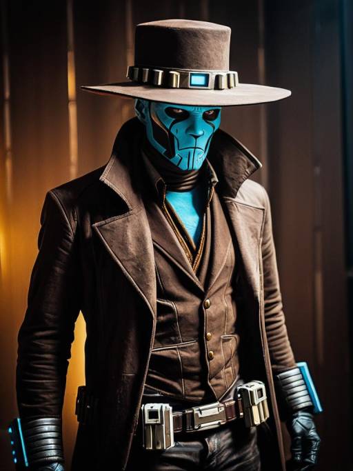 Realistic Cad Bane Cosplay Portrait