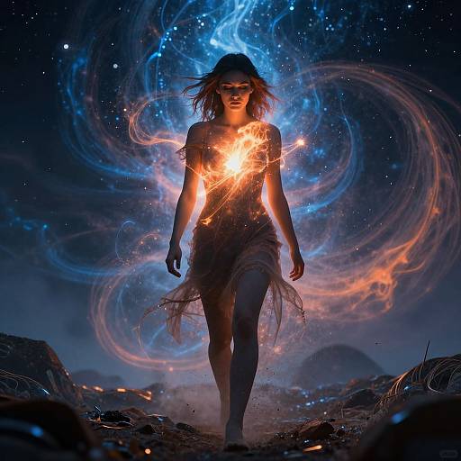 Quantum Voyager in Cosmic Landscape