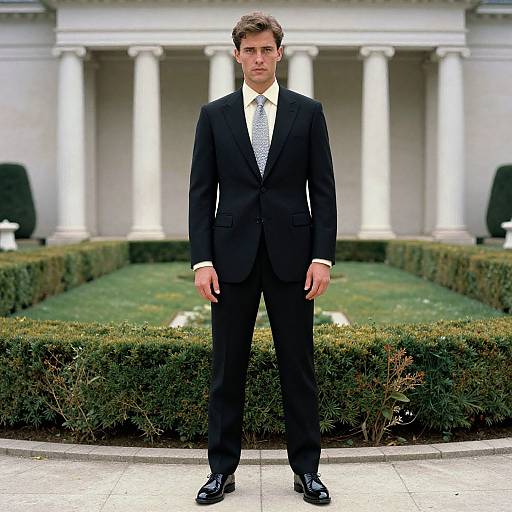 Confident Man in Classic Suit