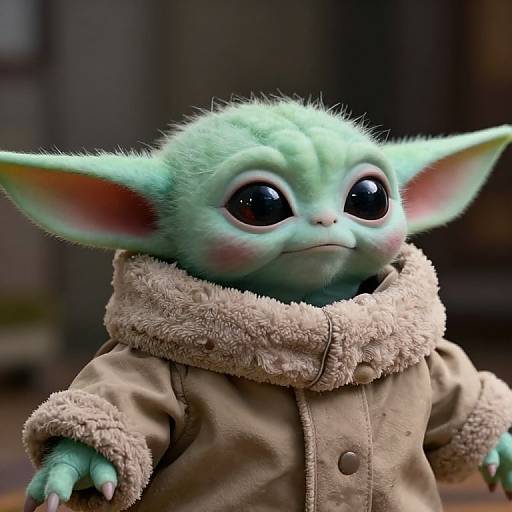 Horror Styled Detailed Baby Yoda