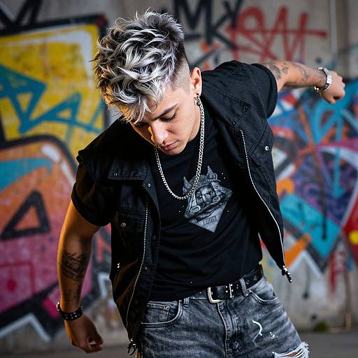 Edgy Urban Fashion Portrait