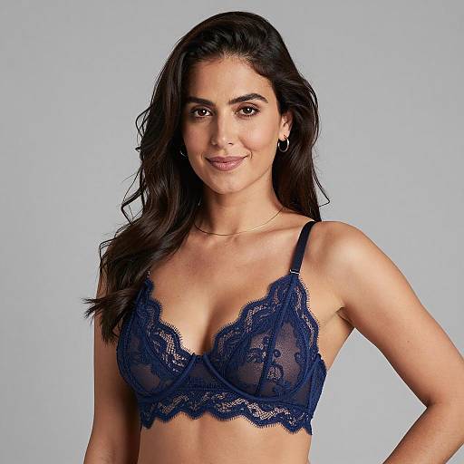 Elegant Portrait of a Woman in Lingerie