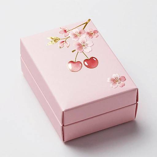 Luxury Pink Cherry Blossom Packaging