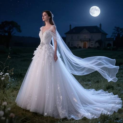 Ethereal Fantasy Bridal Look