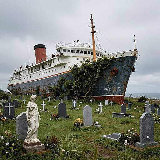 Surreal Abandoned Cruise Ship Cemetery