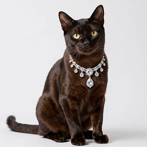 Luxurious Portrait of a Brazilian Shorthair Cat
