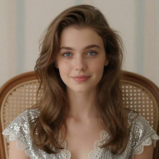 Elegant Portrait of a Young Woman