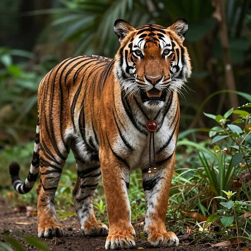 Majestic Bengal Tiger in Jungle