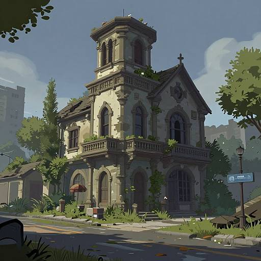 Post-Apocalyptic Sorcerer Concept Art