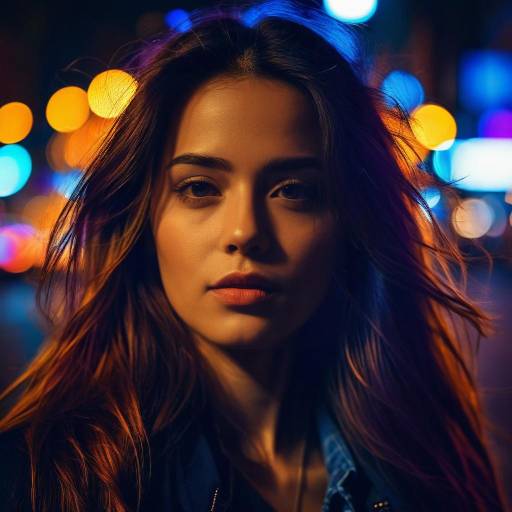 Cinematic Portrait of a Young Woman