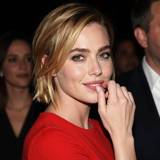 Charming Portrait of a Smiling Woman