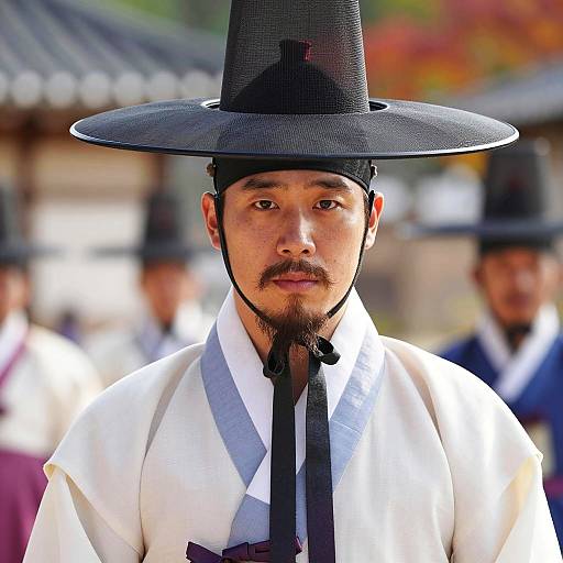 Korean Traditional Costume Portrait