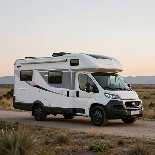 Luxury Camper in Wild Nature