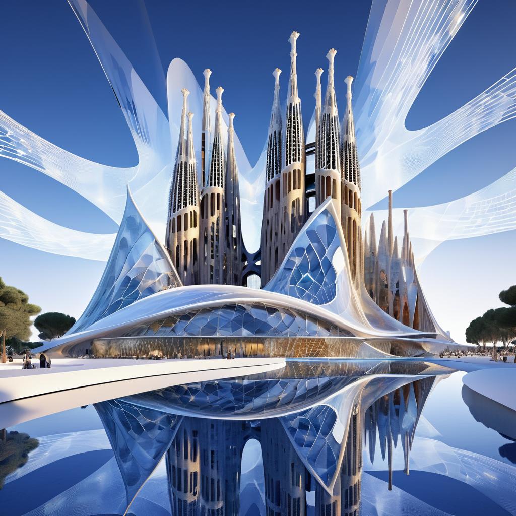 Zaha Hadid's Vision of Sagrada Familia