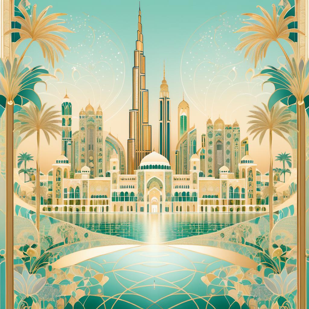 Art Nouveau Dubai Inspired by Klimt