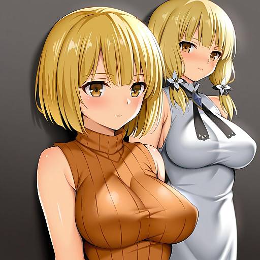 Illustration of Ashley graham, resident evil in the style of Toshishikisai