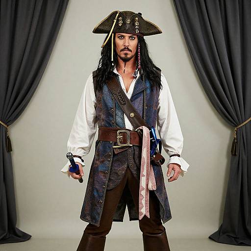 Realistic Adult Captain Hook Costume