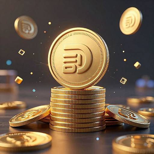 Futuristic Dall-E Credit Coins