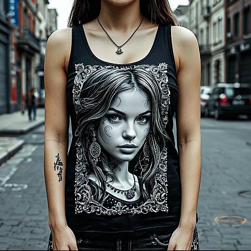 Intricate Urban Girl Masterpiece