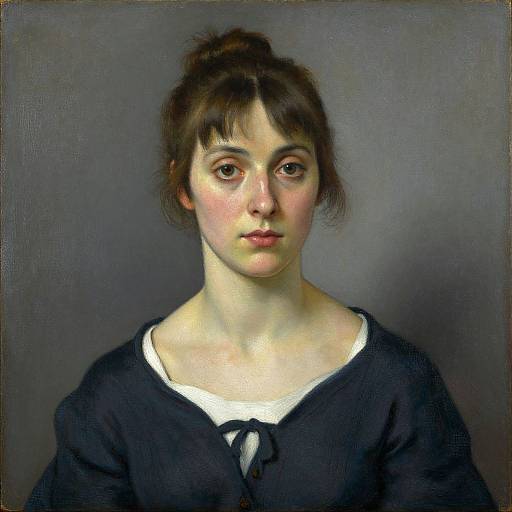 1924 Woman's Portrait by Ivan Mrkvička