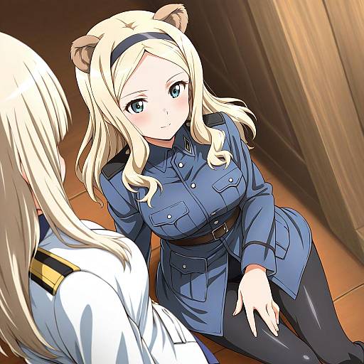 Illustration of Aleksandra i. pokryshkin, brave witches in the style of Fuusuke (fusuke208)