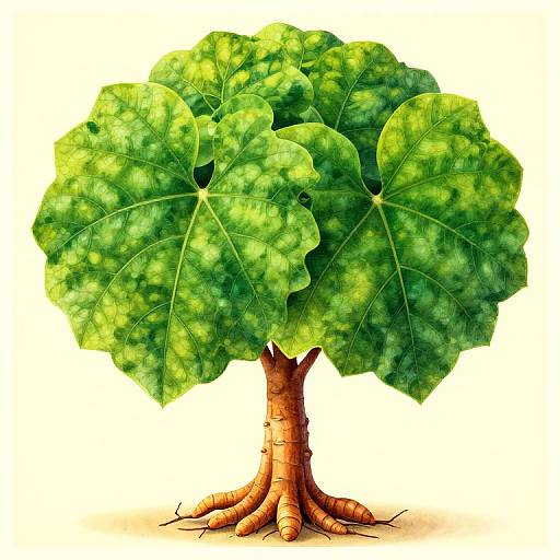 Taffeta Bodhi Tree Poster Design