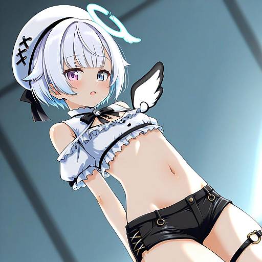 Illustration of Amemiya nazuna, vshojo in the style of Fyuo