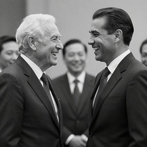 Joyful Moments in Black and White