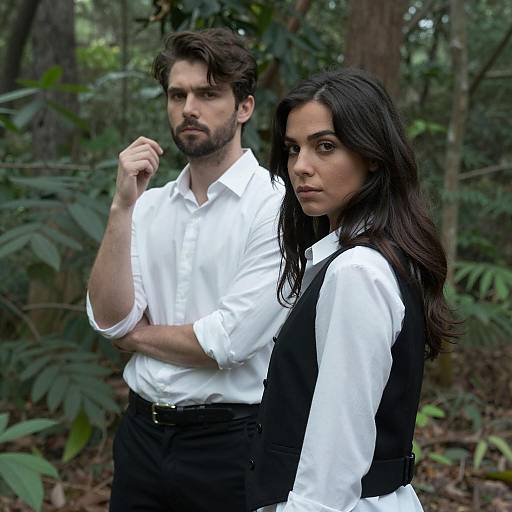 Intense Encounter in a Dense Forest