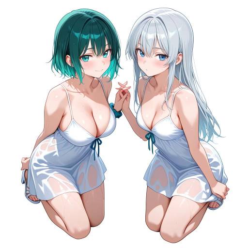 Stunning Silver and Teal Fashion Duo Stunning Silver and Teal Fashion Duo