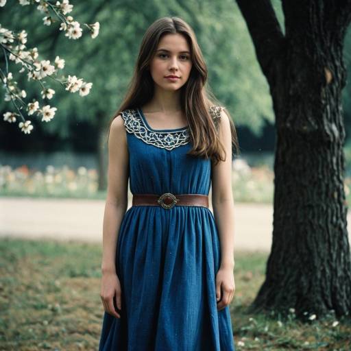 Enchanting Arthurian Dress Portrait